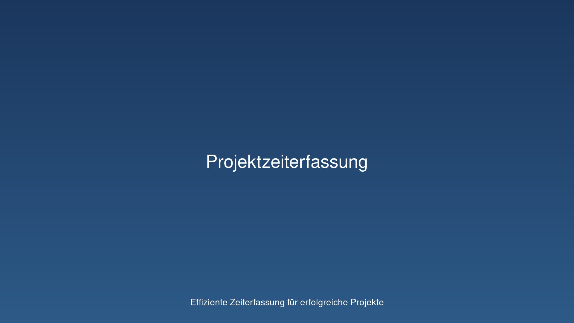 Projektzeiterfassung: So erfassen Sie Projektstunden effizient
